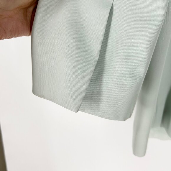 Stella McCartney Mint Green One Button Blazer Jacket - Picture 9 of 12